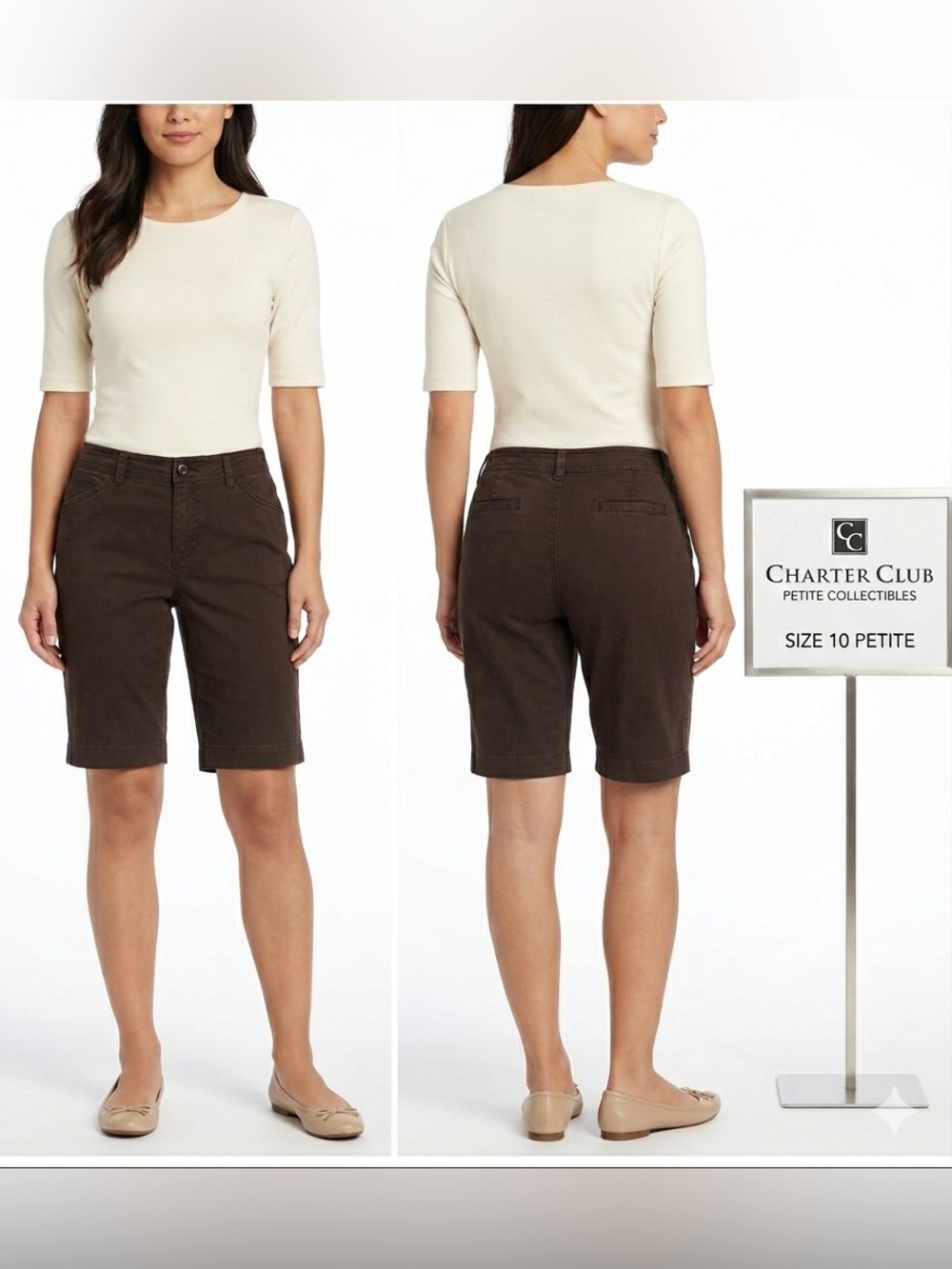 Charter Club Katherine Fit Skimmer Petite 10P
